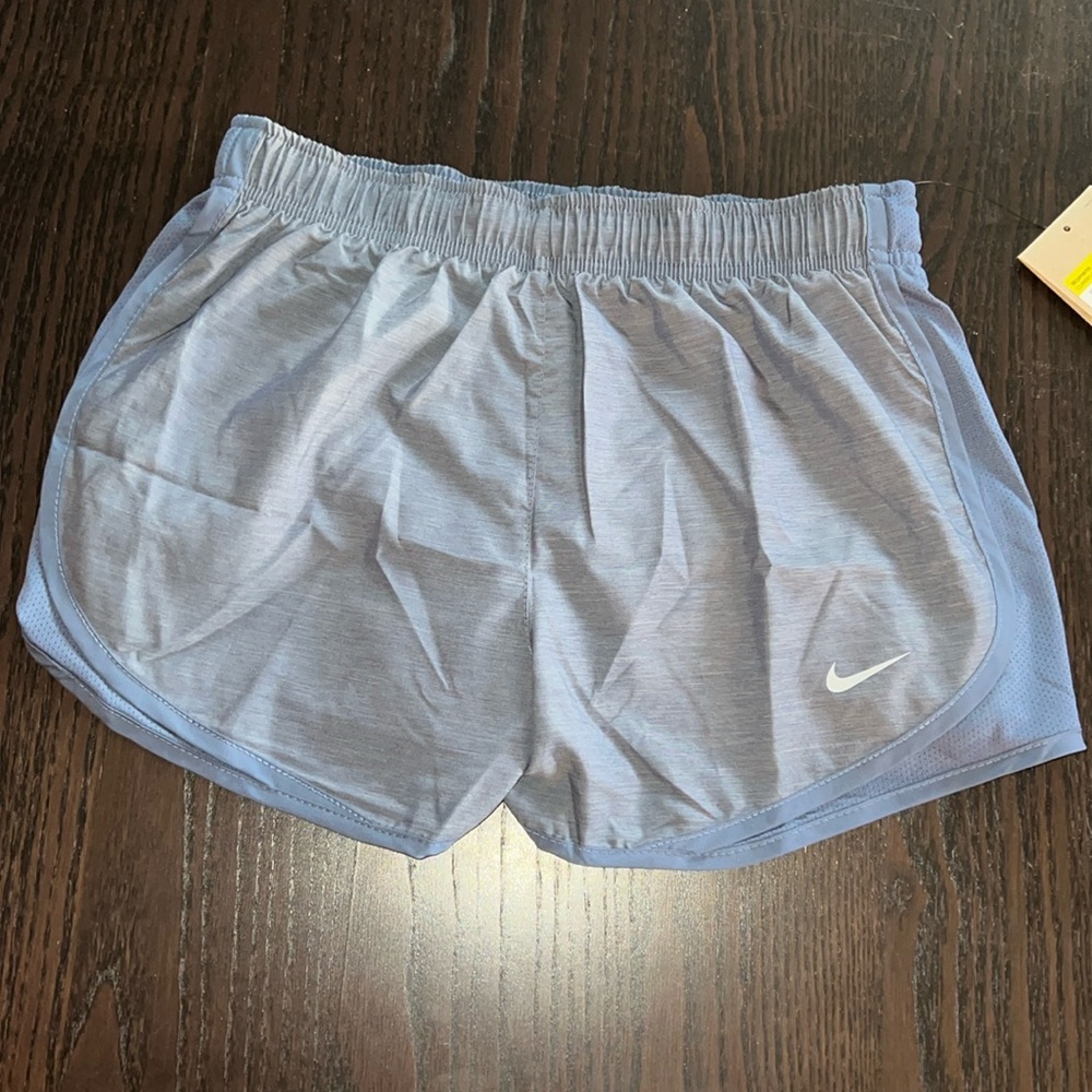 Nike Dri-Fit running shorts, charcoal grey
